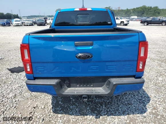 2023 Ford Ranger XL with VIN 1FTER4FH6PLE35274, listed as a Copart auction lot 67040964 with 18,639 mi miles and Salvage Title. Bid and sale history available at carsss.com. Image 6.