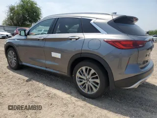 2023 Infiniti QX50 Luxe с VIN 3PCAJ5BA1PF114041, выставлен на аукционе Copart как лот 51680195 с пробегом 15 096 миль миль и Списание • Salvage title. История ставок и продаж доступна на DreamBid. Изображение 2.
