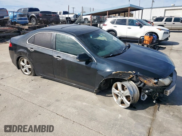 2010 Acura TSX with VIN JH4CU2F68AC023002, listed as a Copart auction lot 48956315 with 223,827 mi miles and Salvage Title. Bid and sale history available at carsss.com. Image 4.