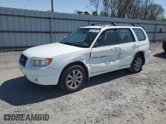 2007 Subaru Forester X w/Premium Pkg with VIN JF1SG65687H737596, listed as a Copart auction lot 50510435 with 189,388 mi miles and Salvage Title. Bid and sale history available at carsss.com. Image 1.