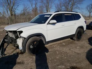 2023 Volkswagen Atlas SE z VIN 1V2HR2CA6PC540453, wystawiony jako Copart lot #48355805 z przebiegiem 26 709 mil mil oraz Szkoda całkowita • Salvage title. Historia ofert i sprzedaży dostępna na DreamBid. Obrazek 1.