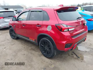 2020 Mitsubishi Outlander Sport ES 2.0 with VIN JA4AR3AU5LU020183, listed as a IAAI auction lot 41929121 with 44,305 mi miles. Bid and sale history available at carsss.com. Image 3.