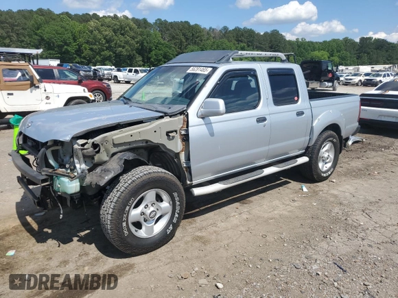 2001 Nissan Frontier SE with VIN 1N6ED27T51C311894, listed as a Copart auction lot 56281465 with 151,361 mi miles and Salvage title. Bid and sale history available at DreamBid. Image 1.