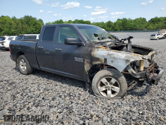 2016 Ram 1500 Express with VIN 1C6RR6FT3GS319786, listed as a Copart auction lot 58827545 with Not provided miles and Salvage title. Bid and sale history available at DreamBid. Image 4.