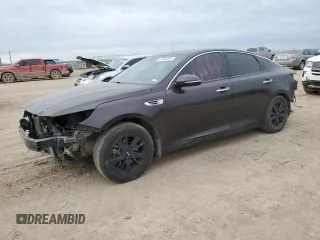 2018 Kia Optima LX with VIN KNAGT4L30J5233641, listed as a Copart auction lot 84383534 with 141,898 mi miles and Salvage Title. Bid and sale history available at carsss.com. Image 1.