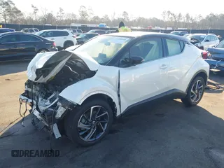 2021 Toyota C-HR LE with VIN JTNKHMBXXM1105546, listed as a IAAI auction lot 41486068 with 87,099 mi miles. Bid and sale history available at carsss.com. Image 17.