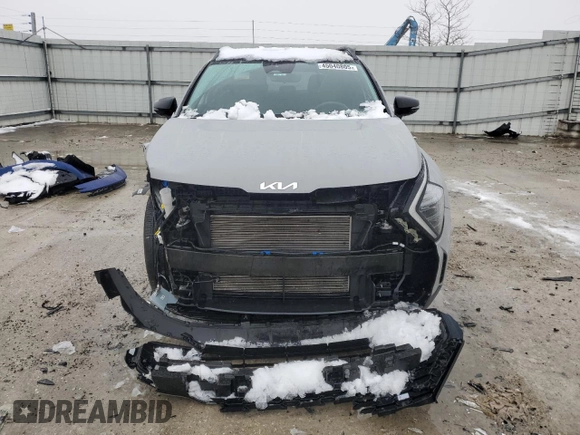 2024 Kia Sportage X-Line with VIN 5XYK6CDF3RG138923, listed as a Copart auction lot 45040805 with 18,725 mi miles and Salvage Title. Bid and sale history available at carsss.com. Image 5.
