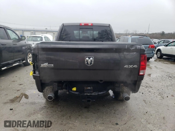 2017 Ram 1500 Big Horn with VIN 3C6RR7LT9HG506310, listed as a Copart auction lot 47833345 with 46,502 mi miles and Salvage Title. Bid and sale history available at carsss.com. Image 6.
