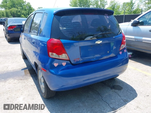2004 Chevrolet Aveo LS with VIN KL1TJ62644B186285, listed as a IAAI auction lot 42227166 with 99,913 mi miles and . Bid and sale history available at DreamBid. Image 6.