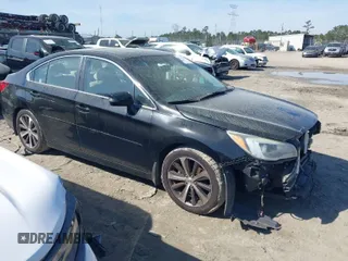 2015 Subaru Legacy 2.5i Limited with VIN 4S3BNAL61F3033709, listed as a IAAI auction lot 41796190 with 169,740 mi miles. Bid and sale history available at carsss.com. Image 1.