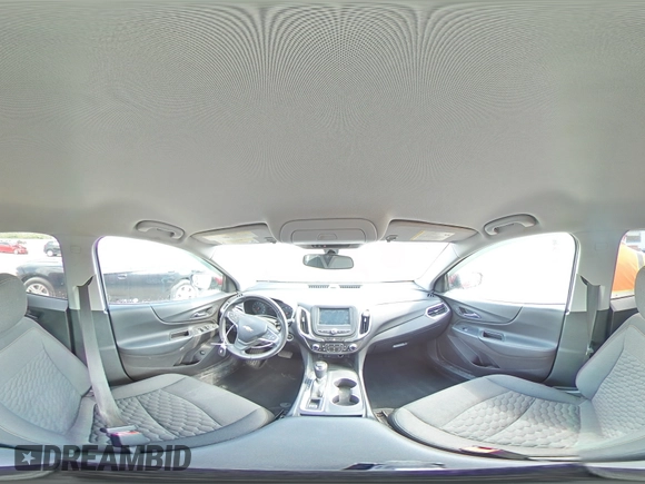 2018 Chevrolet Equinox LT with VIN 3GNAXJEV1JS567068, listed as a Copart auction lot 61199365 with 105,354 mi miles and Salvage title. Bid and sale history available at DreamBid. Image 16.