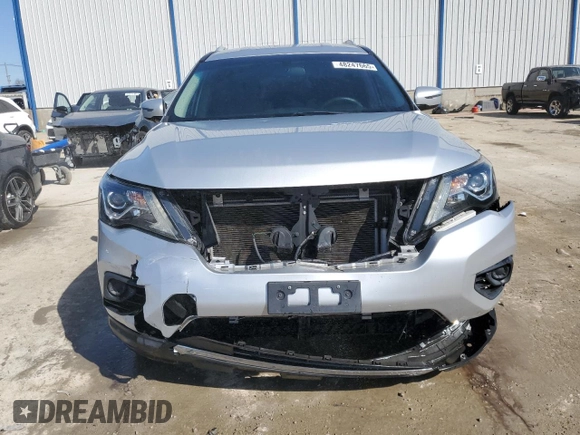 2018 Nissan Pathfinder S with VIN 5N1DR2MM2JC635328, listed as a Copart auction lot 48247665 with 91,720 mi miles and Salvage Title. Bid and sale history available at DreamBid. Image 5.