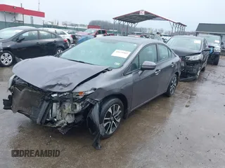 2015 Honda Civic EX with VIN 19XFB2F80FE267622, listed as a IAAI auction lot 41679465 with 140,360 mi miles. Bid and sale history available at carsss.com. Image 18.