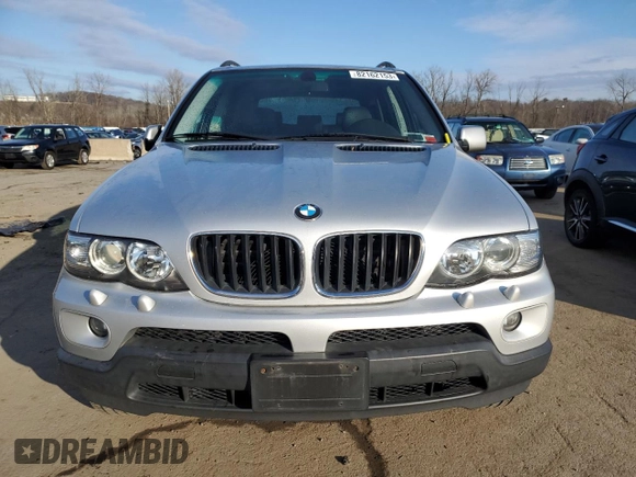 2006 BMW X5 3.0i with VIN 5UXFA13526LY48021, listed as a Copart auction lot 76948194 with 192,564 mi miles and Non Repairable. Bid and sale history available at carsss.com. Image 5.