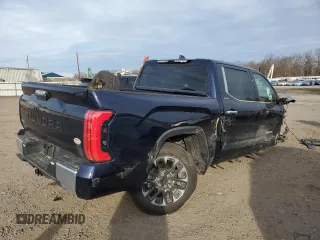 2024 Toyota Tundra Limited Hybrid z VIN 5TFJC5DB4RX049128, wystawiony jako Copart lot #46630445 z przebiegiem Nie podano mil oraz Szkoda całkowita • Salvage title. Historia ofert i sprzedaży dostępna na DreamBid. Obrazek 3.