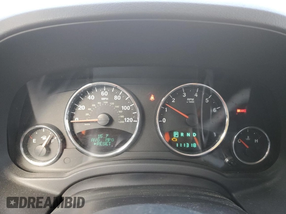 2011 Jeep Patriot Latitude X with VIN 1J4NF4GB9BD211965, listed as a Copart auction lot 44366385 with 111,318 mi miles and Salvage Title. Bid and sale history available at DreamBid. Image 9.