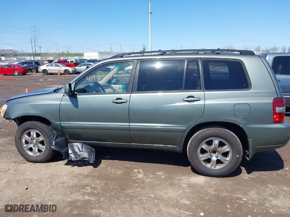 2005 Toyota Highlander with VIN JTEDP21A550059368, listed as a IAAI auction lot 41987392 with 164,599 mi miles. Bid and sale history available at carsss.com. Image 14.