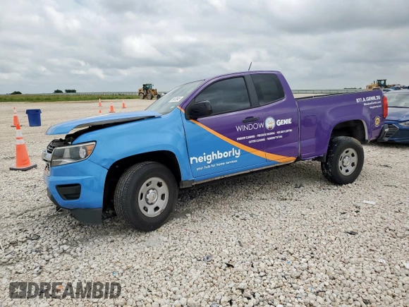 2015 Chevrolet Colorado 2WD z VIN 1GCHS1EA4F1161572, wystawiony jako Copart lot #58803845 z przebiegiem 85 335 mil mil oraz Szkoda całkowita • Salvage title. Historia ofert i sprzedaży dostępna na DreamBid. Obrazek 1.