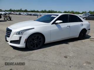 2016 Cadillac CTS Premium Collection AWD with VIN 1G6AZ5SX8G0120319, listed as a Copart auction lot 55781675 with 194,280 mi miles and Salvage title. Bid and sale history available at DreamBid. Image 1.