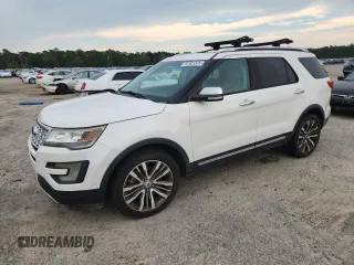 2017 Ford Explorer Platinum with VIN 1FM5K8HT0HGA91895, listed as a Copart auction lot 63903335 with 131,486 mi miles and Clean title. Bid and sale history available at DreamBid. Image 1.