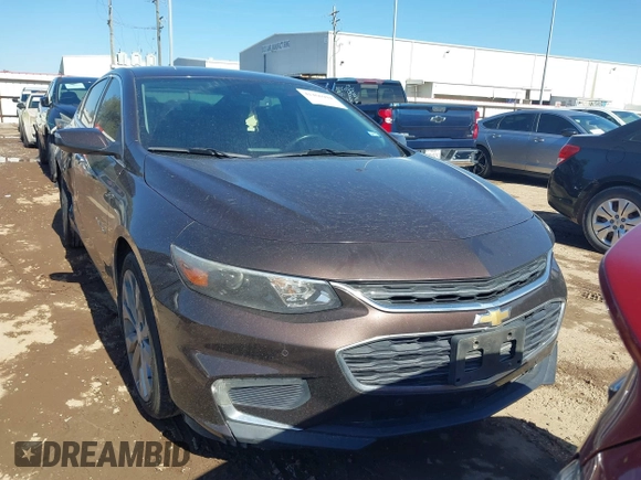 2016 Chevrolet Malibu Premier with VIN 1G1ZH5SX3GF212768, listed as a IAAI auction lot 41466904 with 91,857 mi miles and . Bid and sale history available at DreamBid. Image 12.