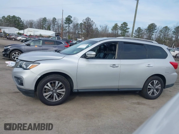 2018 Nissan Pathfinder SV z VIN 5N1DR2MM2JC602264, wystawiony jako IAAI lot #41536689 z przebiegiem 193 225 mil mil oraz . Historia ofert i sprzedaży dostępna na DreamBid. Obrazek 14.