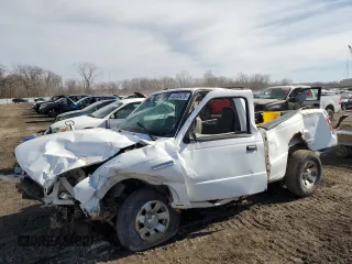 2009 Ford Ranger XL with VIN 1FTYR10D19PA28461, listed as a Copart auction lot 48335475 with 224,689 mi miles and Salvage Title. Bid and sale history available at carsss.com. Image 1.