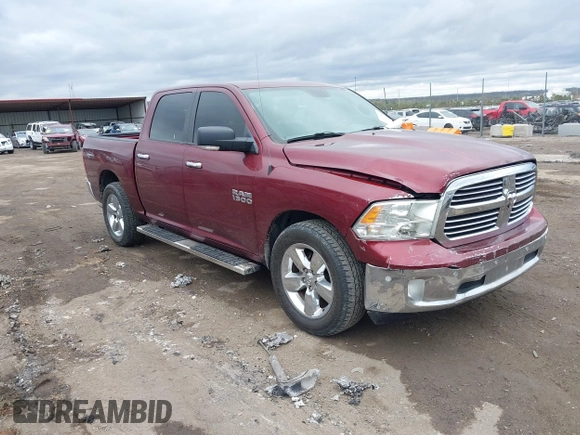 2016 Ram 1500 Big Horn z VIN 1C6RR6LG6GS319580, wystawiony jako IAAI lot #41911054 z przebiegiem 111 199 mil mil oraz . Historia ofert i sprzedaży dostępna na DreamBid. Obrazek 1.