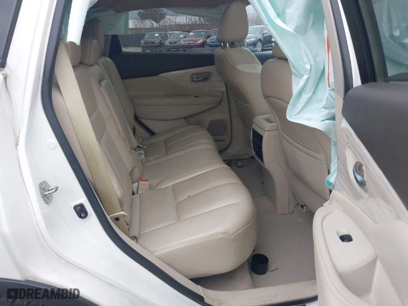 2015 Nissan Murano SV with VIN 5N1AZ2MH7FN218935, listed as a IAAI auction lot 41911132 with 198,946 mi miles. Bid and sale history available at carsss.com. Image 8.