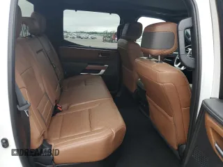 2023 Toyota Tundra 1794 Edition with VIN 5TFMA5DB7PX088232, listed as a Copart auction lot 52026975 with 23,776 mi miles and Salvage title. Bid and sale history available at DreamBid. Image 10.