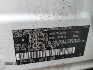 2023 Toyota RAV4 Hybrid XLE with VIN 2T3UWRFV9PW176056, listed as a Copart auction lot 44119305 with 31,794 mi miles and Salvage Title. Bid and sale history available at carsss.com. Image 13.