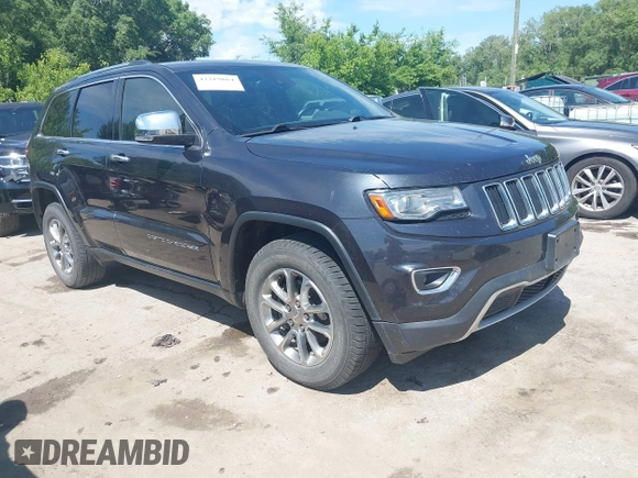 2014 Jeep Grand Cherokee Limited z VIN 1C4RJFBG3EC266491, wystawiony jako IAAI lot #42319864 z przebiegiem 156 873 mil mil oraz . Historia ofert i sprzedaży dostępna na DreamBid. Obrazek 1.