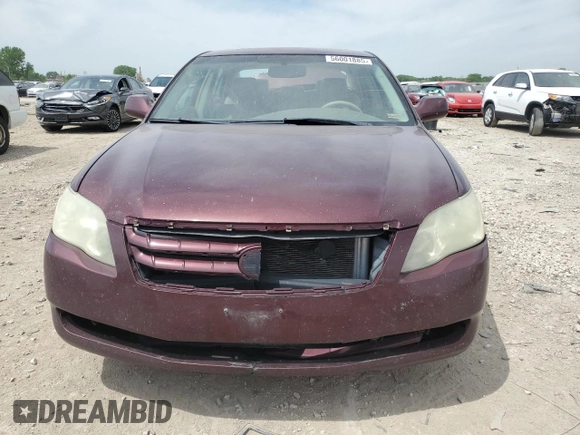 2006 Toyota Avalon XL z VIN 4T1BK36B46U104789, wystawiony jako Copart lot #56001885 z przebiegiem 427 702 mil mil oraz Szkoda całkowita • Salvage title. Historia ofert i sprzedaży dostępna na DreamBid. Obrazek 5.