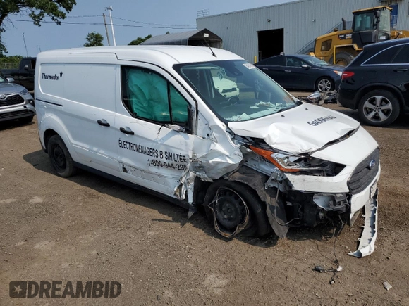 2020 Ford Transit Connect with VIN NM0LS7W26L1482056, listed as a Copart auction lot 64894964 with 106,077 mi miles and Salvage title. Bid and sale history available at DreamBid. Image 4.