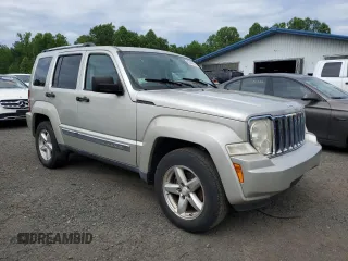 2008 Jeep Liberty Limited with VIN 1J8GN58K68W160677, listed as a Copart auction lot 60858325 with 145,605 mi miles and Clean title. Bid and sale history available at DreamBid. Image 4.