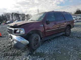2000 Ford Expedition XLT with VIN 1FMRU166XYLA82466, listed as a Copart auction lot 42507135 with 214,014 mi miles and Salvage Title. Bid and sale history available at DreamBid. Image 1.