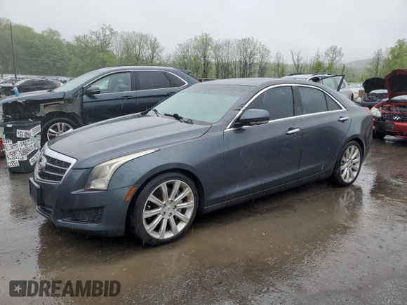 2013 Cadillac ATS Luxury z VIN 1G6AB5RA8D0116773, wystawiony jako Copart lot #56364225 z przebiegiem 109 380 mil mil oraz Czysty tytuł • Clean title. Historia ofert i sprzedaży dostępna na DreamBid. Obrazek 1.