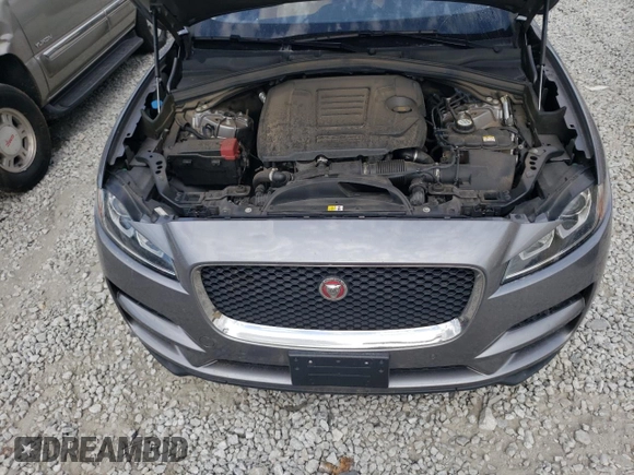 2020 Jaguar F-Pace 25t Premium z VIN SADCJ2FX2LA622614, wystawiony jako Copart lot #61855884 z przebiegiem 116 046 mil mil oraz Szkody całkowita. Historia ofert i sprzedaży dostępna na DreamBid. Obrazek 12.