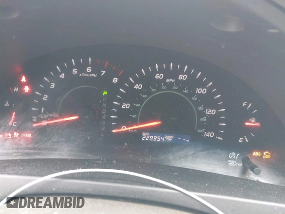 2008 Toyota Camry LE with VIN 4T1BE46K18U228812, listed as a IAAI auction lot 42161219 with 229,954 mi miles and . Bid and sale history available at DreamBid. Image 7.