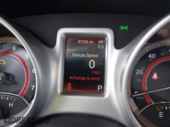2019 Dodge Journey SE with VIN 3C4PDCBG9KT869149, listed as a IAAI auction lot 41472289 with 97,333 mi miles and . Bid and sale history available at DreamBid. Image 7.