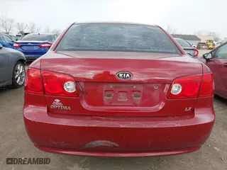 2008 Kia Optima LX with VIN KNAGE123885257626, listed as a IAAI auction lot 42072433 with 106,572 mi miles. Bid and sale history available at carsss.com. Image 16.