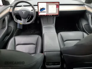 2023 Tesla Model 3 with VIN 5YJ3E1EA3PF474350, listed as a Copart auction lot 53819035 with 32,714 mi miles and Salvage Title. Bid and sale history available at DreamBid. Image 8.