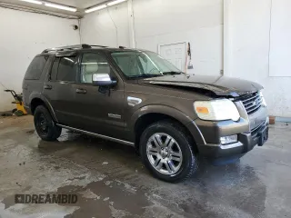 2008 Ford Explorer Limited with VIN 1FMEU65E08UA89487, listed as a Copart auction lot 51689095 with 233,434 mi miles and Salvage title. Bid and sale history available at DreamBid. Image 4.