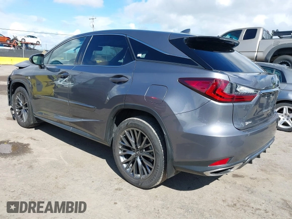 2020 Lexus RX with VIN 2T2SZMDA9LC221224, listed as a IAAI auction lot 41823952 with 139,612 mi miles. Bid and sale history available at carsss.com. Image 3.