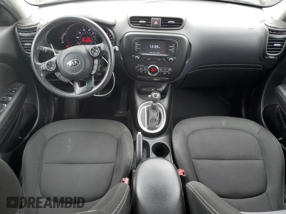 2017 Kia Soul + with VIN KNDJP3A55H7478574, listed as a Copart auction lot 52365155 with 65,745 mi miles and Salvage Title. Bid and sale history available at carsss.com. Image 8.