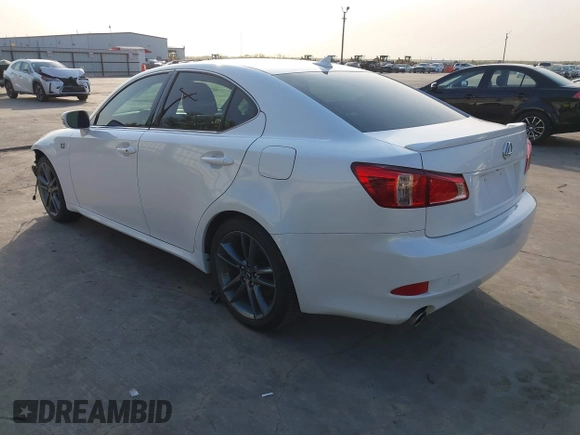 2012 Lexus IS 350 with VIN JTHBE5C27C5030591, listed as a IAAI auction lot 41798461 with 90,471 mi miles and . Bid and sale history available at DreamBid. Image 3.