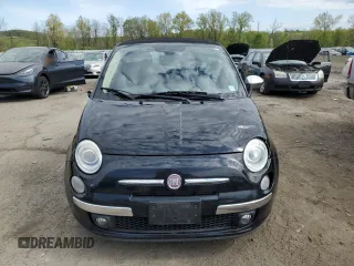 2012 FIAT 500 Lounge z VIN 3C3CFFER9CT383468, wystawiony jako Copart lot #54714715 z przebiegiem 114 637 mil mil oraz Szkody całkowita. Historia ofert i sprzedaży dostępna na DreamBid. Obrazek 5.