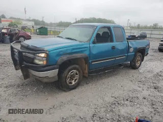 2004 Chevrolet Silverado 1500 with VIN 1GCEK19T64E350633, listed as a Copart auction lot 51917025 with 232,781 mi miles and Salvage Title. Bid and sale history available at DreamBid. Image 1.