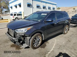 2018 Hyundai Santa Fe SE with VIN KM8SM4HF8JU257166, listed as a Copart auction lot 52418565 with 133,577 mi miles and Salvage title. Bid and sale history available at DreamBid. Image 1.