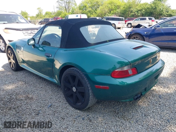 2001 BMW Z3 2.5 z VIN WBACN33431LK48268, wystawiony jako IAAI lot #42412396 z przebiegiem 202 315 mil mil oraz . Historia ofert i sprzedaży dostępna na DreamBid. Obrazek 3.